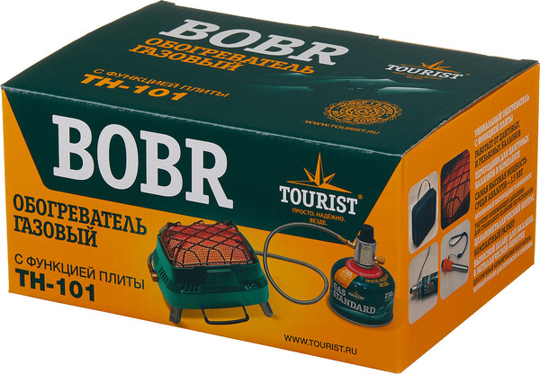 Обогреватель газовый для палатки Tourist Bobr TH-101