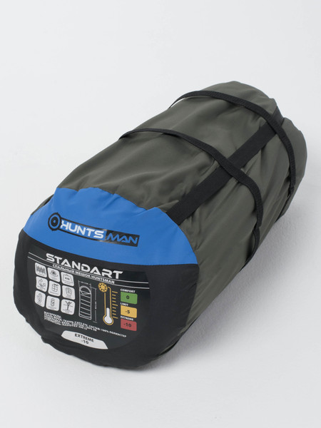 Спальный мешок Huntsman Standart Антрацит Cats eye