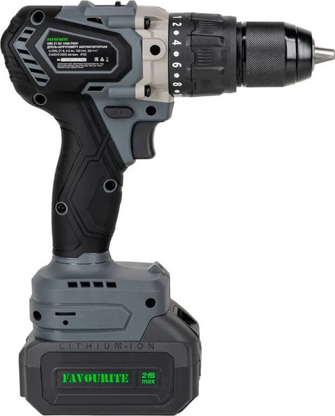 Аккумуляторная дрель-шуруповерт Favourite OBS 21 DC 100N Prof