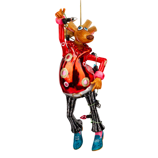 Елочная игрушка Erich Krause Decor. Диско-лось / 64080 - фото