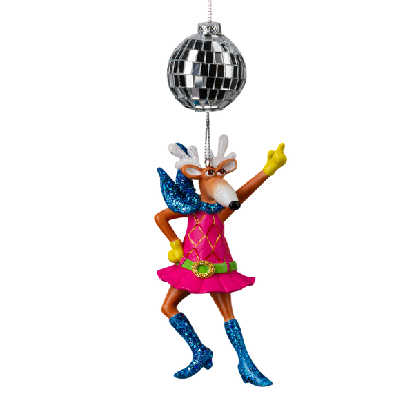 Елочная игрушка Erich Krause Decor. Диско-лань / 64443 - фото