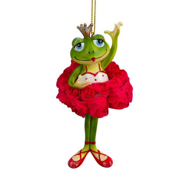 Елочная игрушка Erich Krause Decor. Принцесса Лягушка / 64448 - фото