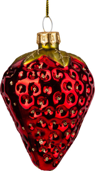 Елочная игрушка Erich Krause Decor. Клубничка / 64424 - фото