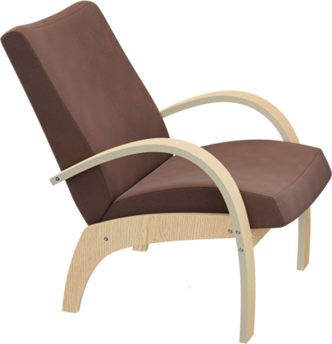 Кресло мягкое Glider Дэнди - фото