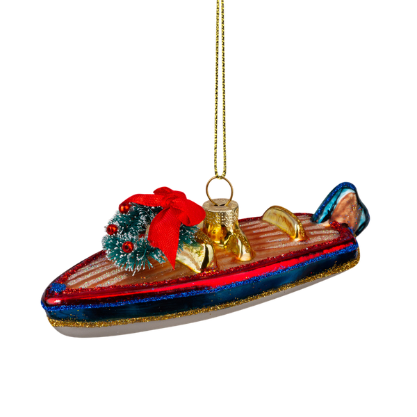 Елочная игрушка Erich Krause Decor. Катер / 64476 - фото