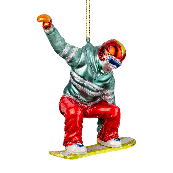 Елочная игрушка Erich Krause Decor. Сноубордист / 59327 - фото