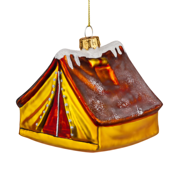 Елочная игрушка Erich Krause Decor. Походная палатка / 64405 - фото