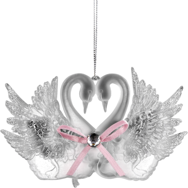 Елочная игрушка Erich Krause Decor. Лебединая верность / 64392 - фото