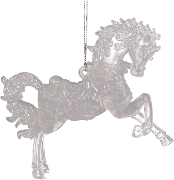 Елочная игрушка Erich Krause Decor. Конь ледяной / 64393 - фото