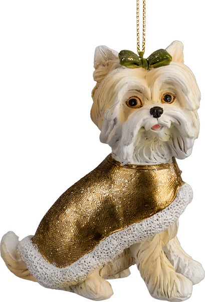 Елочная игрушка Erich Krause Decor. Йоркширский терьер / 64447 - фото