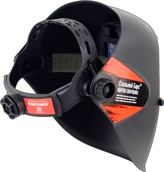 Сварочная маска РОСОМЗ НН8 Стальной Барс с откидным светофильтром / 51835