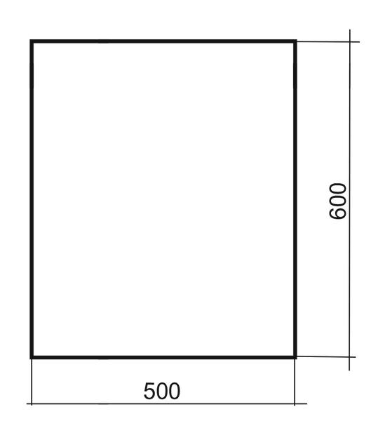 Зеркало Silver Mirrors Прямоугольник 50х60 / ФР-00000600