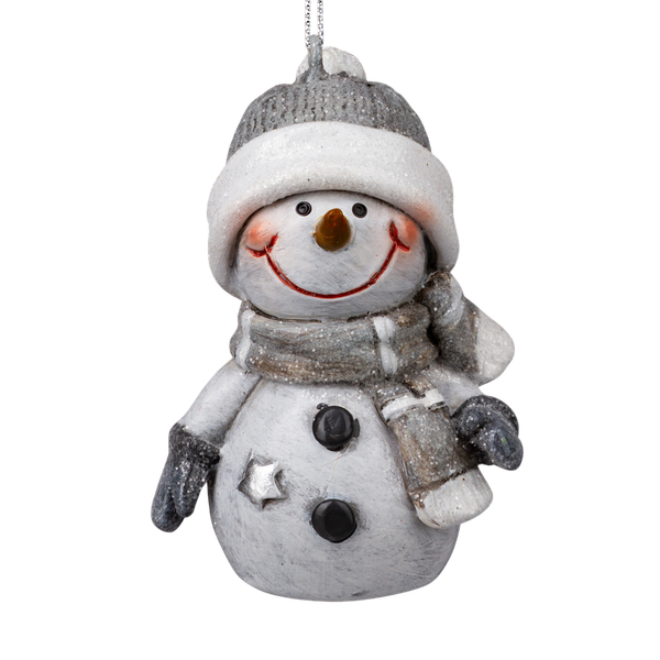 Елочная игрушка Erich Krause Decor. Снеговик / 64598 - фото