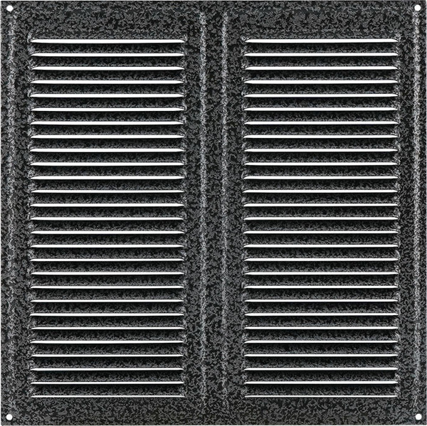 Решетка вентиляционная Нора-М 250x250 с сеткой / 19415 - фото