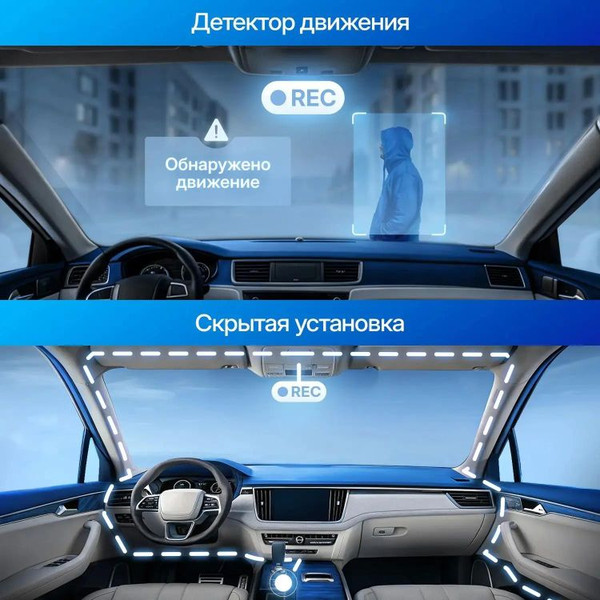 Автомобильный видеорегистратор TrendVision Phantom 3CH GPS