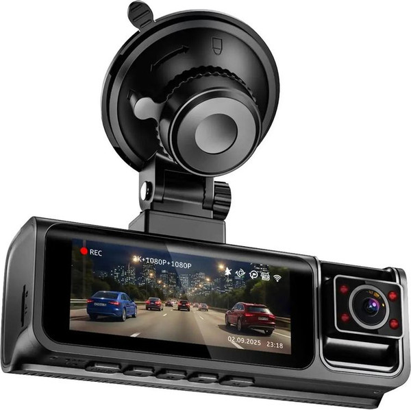 Автомобильный видеорегистратор TrendVision Phantom 3CH GPS
