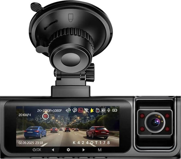 Автомобильный видеорегистратор TrendVision Phantom 3CH GPS