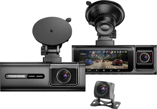 Автомобильный видеорегистратор TrendVision Phantom 3CH GPS