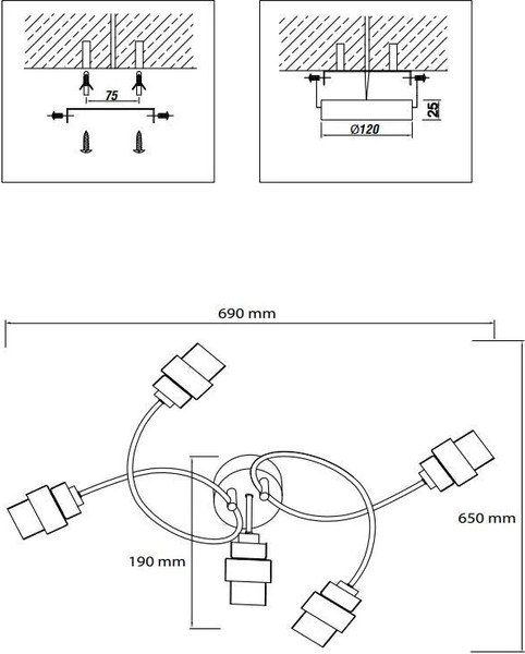 Люстра ESCADA 1139/5P