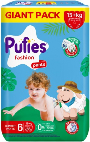 Подгузники-трусики детские Pufies Pants Fashion Extra Large 15+кг - фото