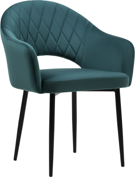 Стул Памир София F76 поворотный (зеленый/синий/черная опора) - фото