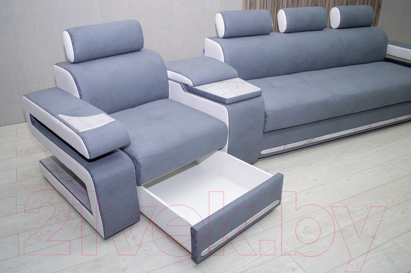 Диван Петрамебель Марсель Люкс Правый