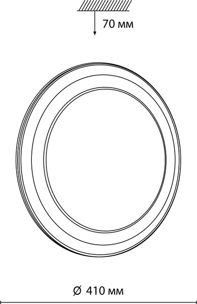 Светильник Sonex Setta 7617/DLN