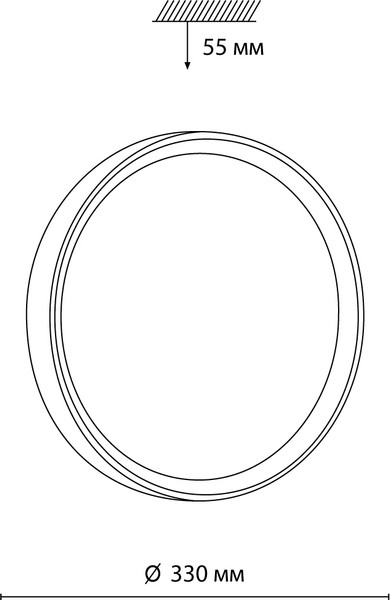 Светильник Sonex Woodi 7603/CLN