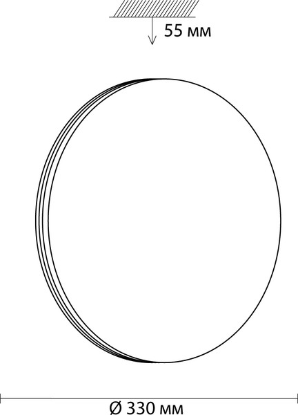 Светильник Sonex Smalli 3016/CLN