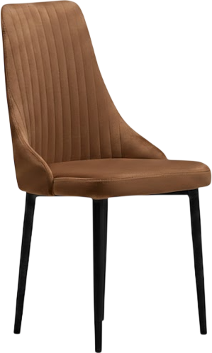 Стул Памир Руссо F36 поворотный (светло-коричневый/черная опора) - фото