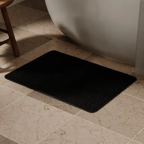 Коврик для ванной SWENSA Presto 50x80см / BSM-1411BLK-B