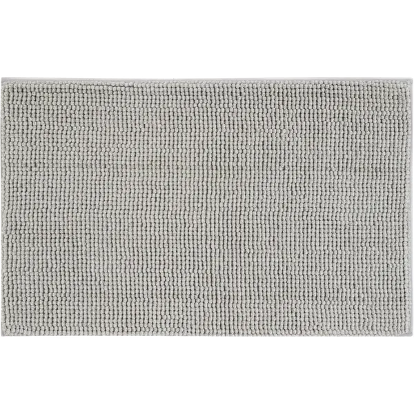 Коврик для ванной SWENSA Ripple 50x80см / BSM-8200-GRY - фото