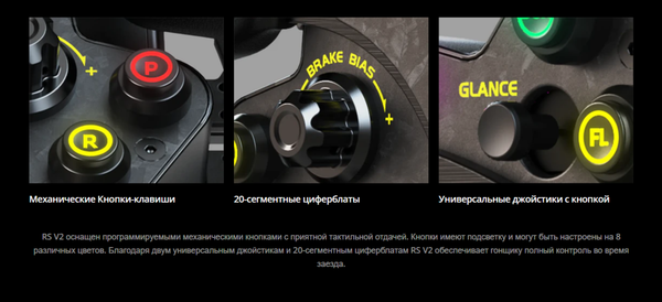 Игровой руль MOZA RS V2 Steering Wheel Leather RS25 съемное / MZ6