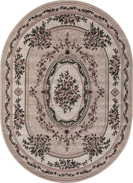 Ковер Merinos Gavana 5444-OVAL-BEIGE (2x4) - фото