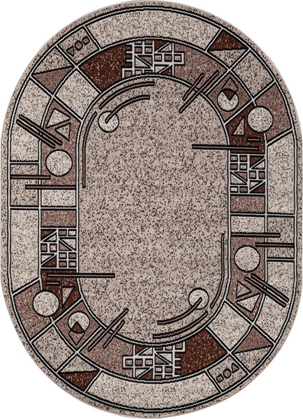 Ковер Merinos Gavana Albina 3-OVAL-BEIGE - фото