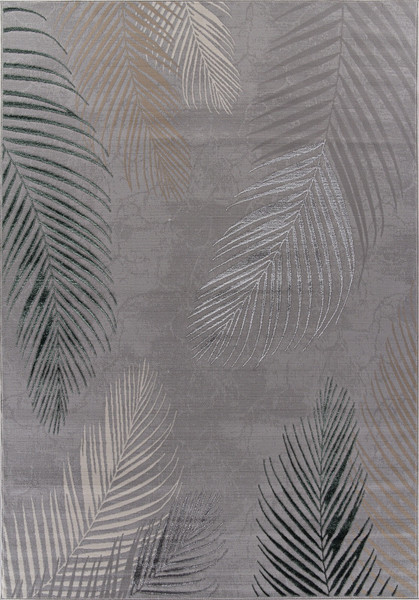 Ковер Merinos Liman F167-STAN-GRAY-D.GREEN (2.4x3.4) - фото