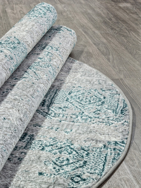 Ковер Merinos Palermo F281-OVAL-GRAY (1.6x3)