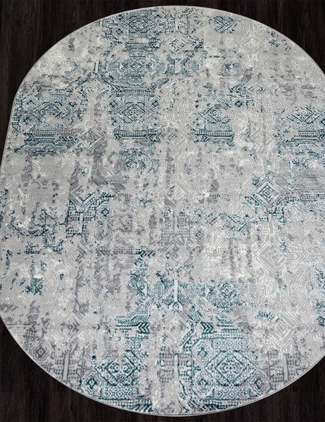 Ковер Merinos Palermo F281-OVAL-GRAY (2.4x3.4)