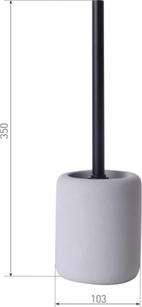 Ершик для унитаза FORA Lunar FOR-LUN025