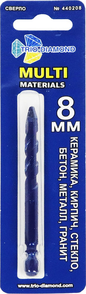 Сверло Trio Diamond Multi Materials 8мм / 440208