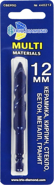 Сверло Trio Diamond Multi Materials 12мм / 440212