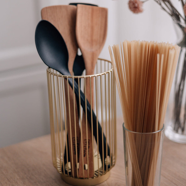 Подставка для кухонных приборов Lemax LB-12 BSG