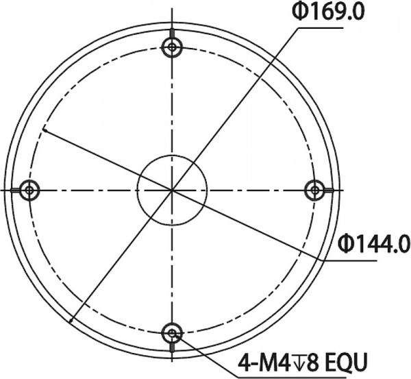 Адаптер к кронштейну для камеры Dahua DH-PFA102