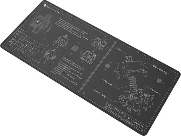 Коврик для мыши Дарк Проджект MD3a Aquamarine / DP-MD-0041