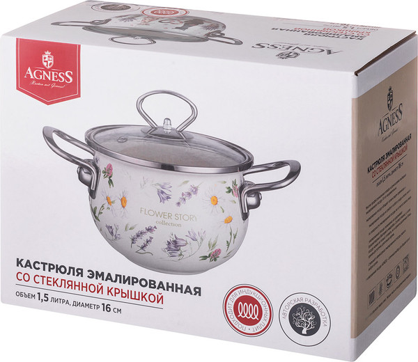 Кастрюля Agness 943-095