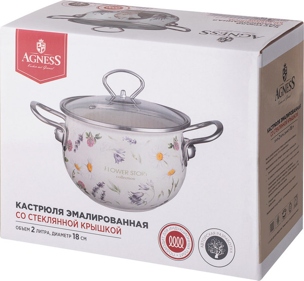 Кастрюля Agness 943-096