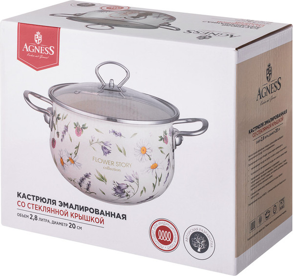 Кастрюля Agness 943-097