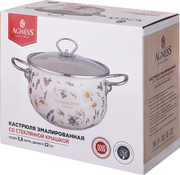 Кастрюля Agness 943-098