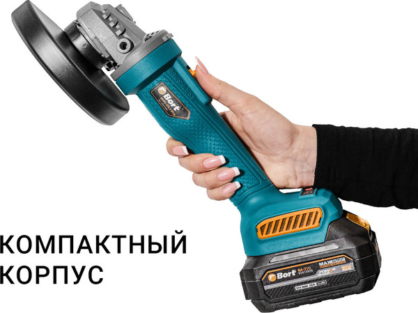Угловая шлифовальная машина Bort BWS-21Li-Pro (93413601)