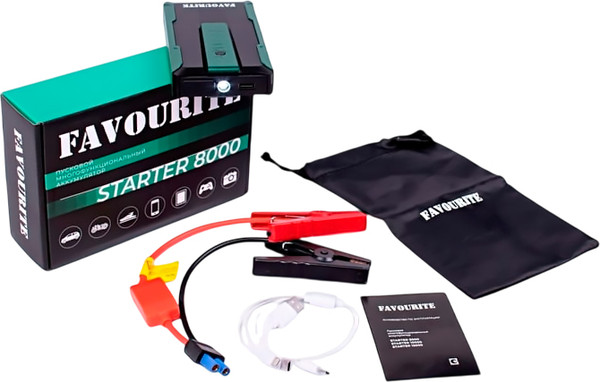 Пусковое устройство Favourite Многофункциональный аккумулятор Starter 8000 / 170008000 - фото